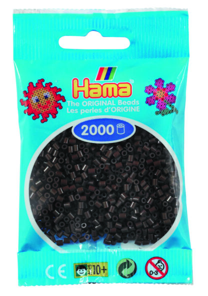 Hama Bügelperlen Mini Braun